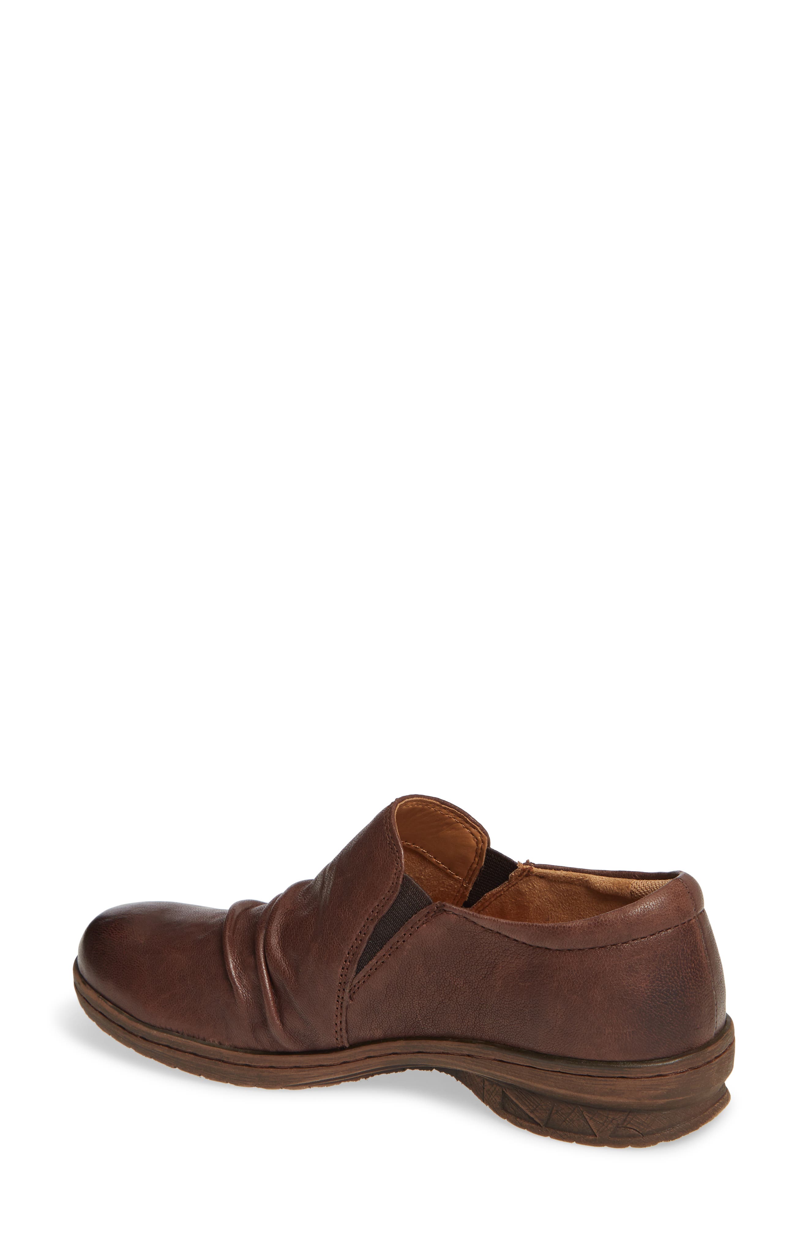 Florian Flat, Alternate, color, COCOA BROWN LEATHER