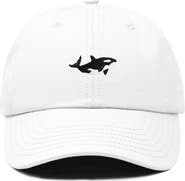 Dalix Killer Whale Embroidered Dad Hat