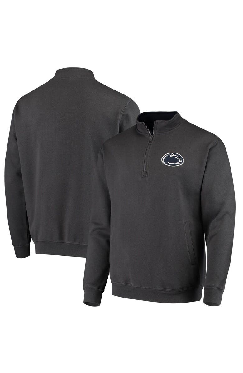 COLOSSEUM Men's Colosseum Charcoal Penn State Nittany Lions Tortugas Logo Quarter-Zip Jacket, Alternate, color, Charcoal