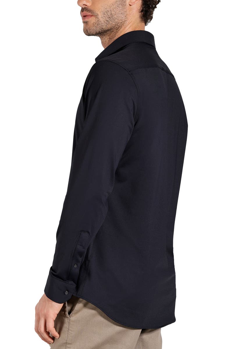 URBAN PERFORMANCE Bold Recicle UV Protection Tech Shirt, Alternate, color, Black