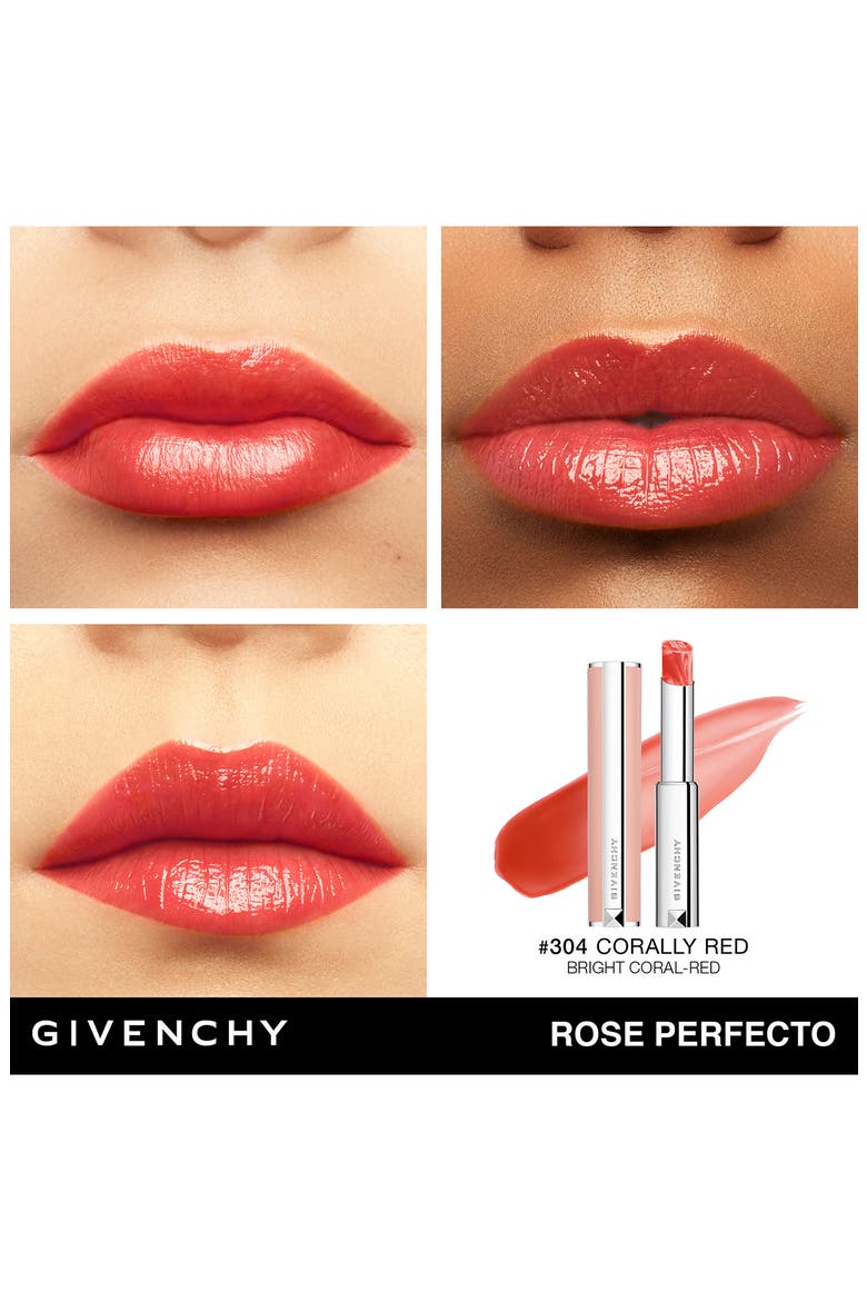 Rose Hydrating Lip Balm, Alternate, color, 304 CORAL RED