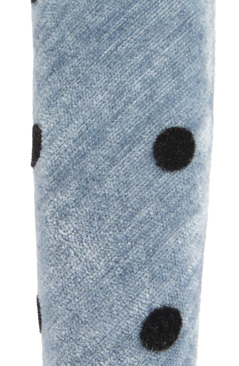 L. Erickson Mari Polka Dot Padded Headband, Alternate, color, Blue