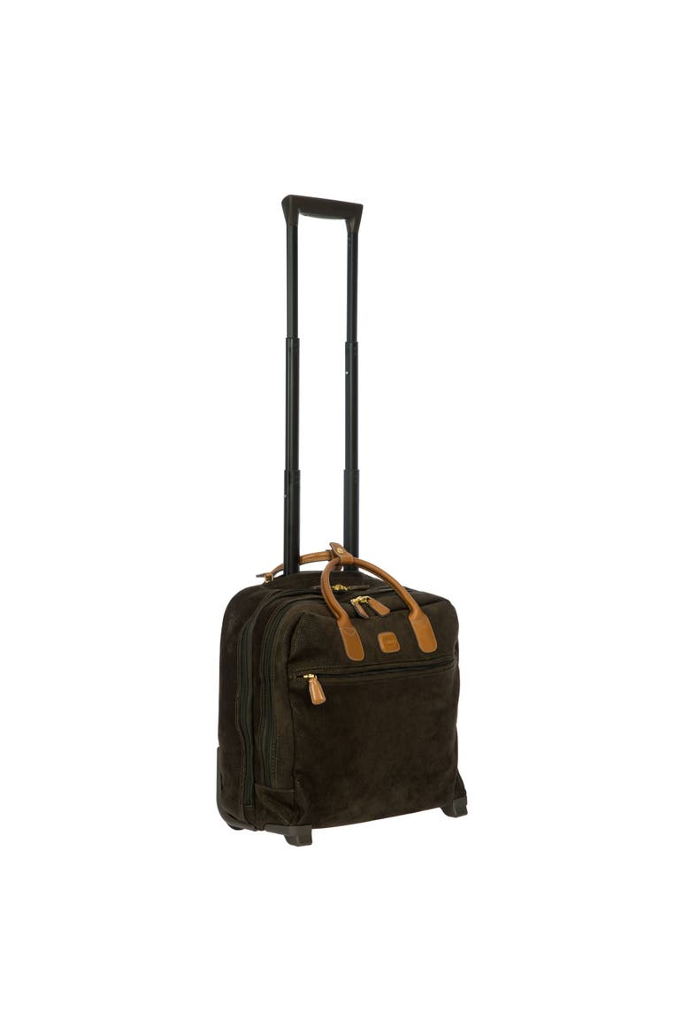 Life Tropea 16" Carry On Pilot Case Luggage, Alternate, color, Olive