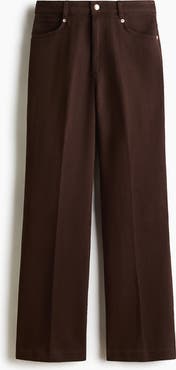 H&M Bootcut Twill Trousers