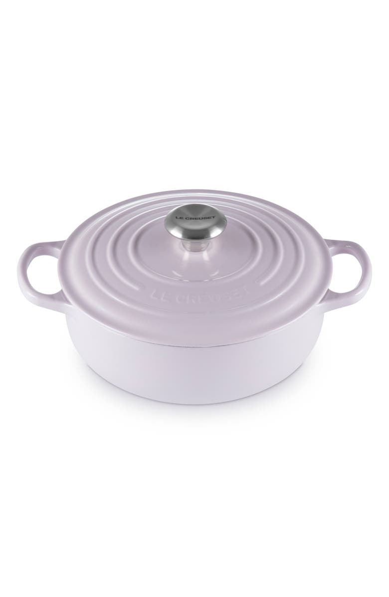 Le Creuset Signature 3.5-Quart Sauteuse Oven, Main, color, Shallot
