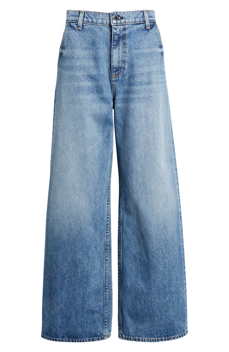 ASKK NY Relaxed Wide Leg Jeans, Alternate, color, 