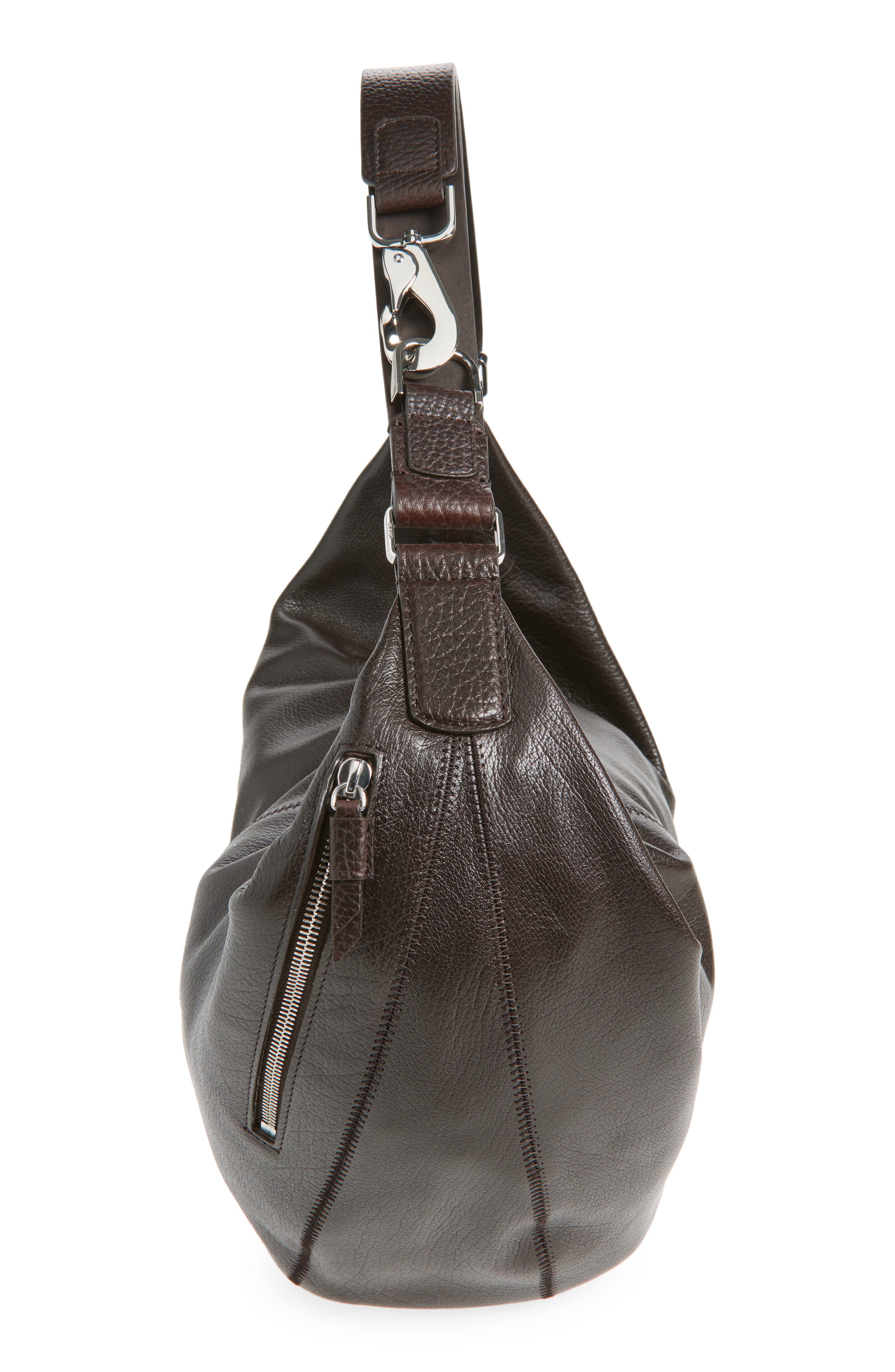 Lemaire Quiver Clip Leather Bag, Alternate, color, 