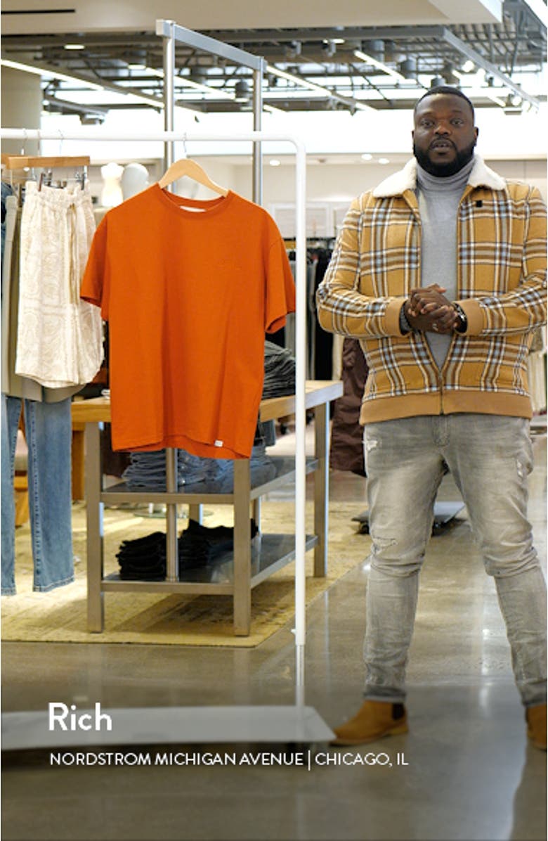 Logo Embroidered Recycled Cotton Blend T-Shirt, sales video thumbnail