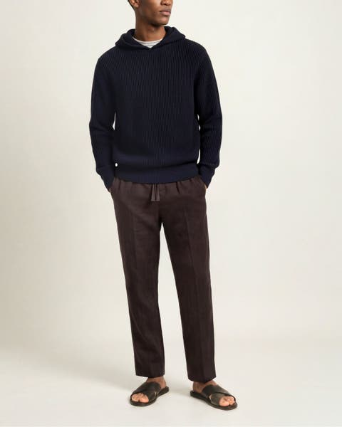 Kirk Relaxed Fit Knitted Hoodie