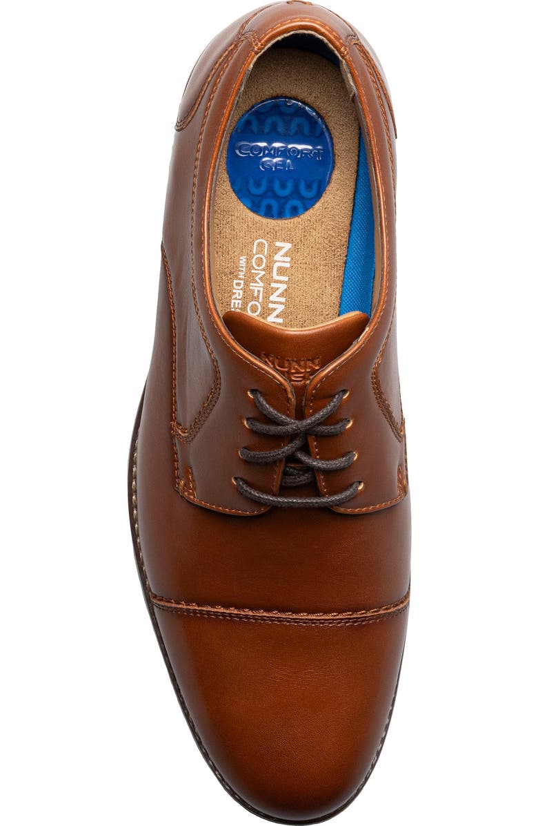 NUNN BUSH Wedgewood Cap Toe Derby, Alternate, color, Cognac