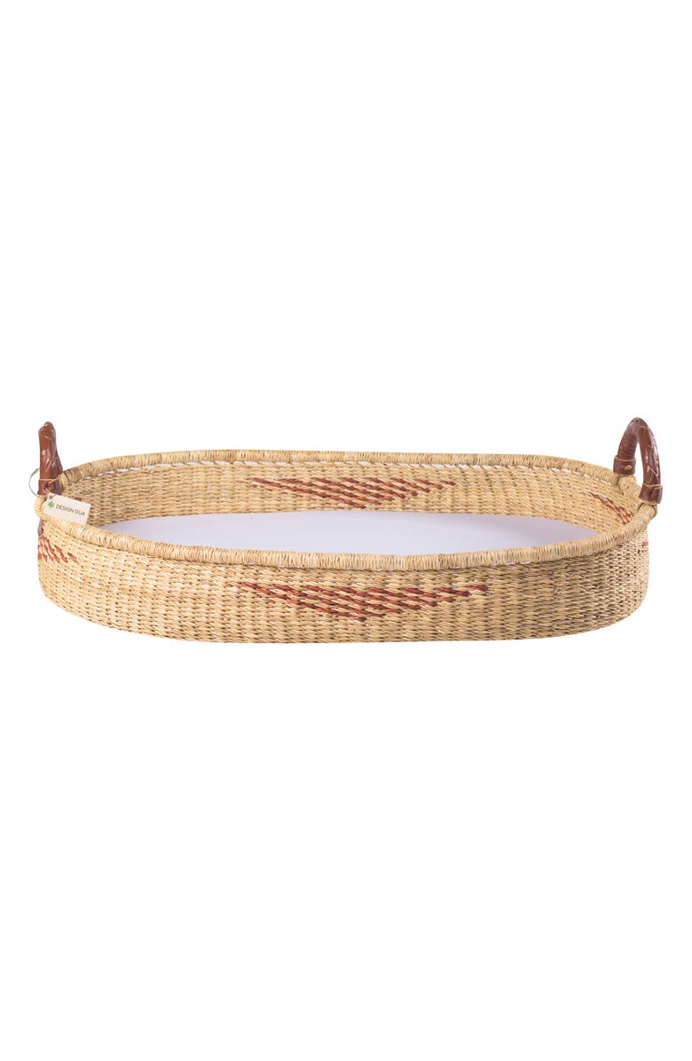 Design Dua Shea Changing Basket, Main, color, Natural