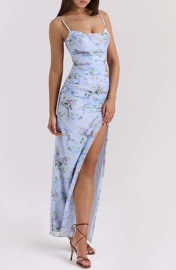Lini Corset Chiffon Gown