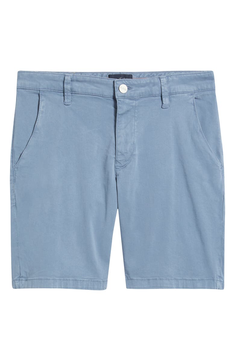 34 Heritage Arizona Slim Fit Flat Front Chino Shorts, Alternate, color, Blue Ashes Twill