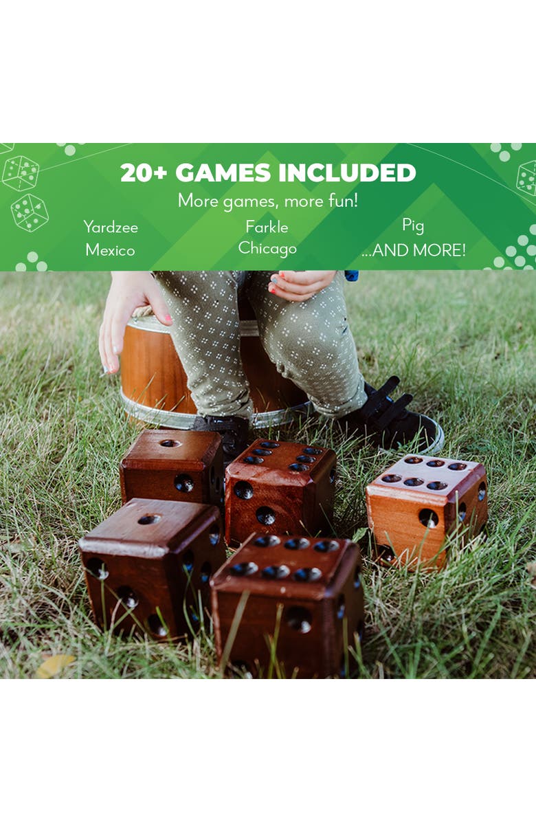 Swooc Games Yardzee, Farkle & 20+ Dice Games, Alternate, color, Brown
