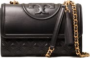 Tory Burch Fleming Leather Convertible Shoulder Bag