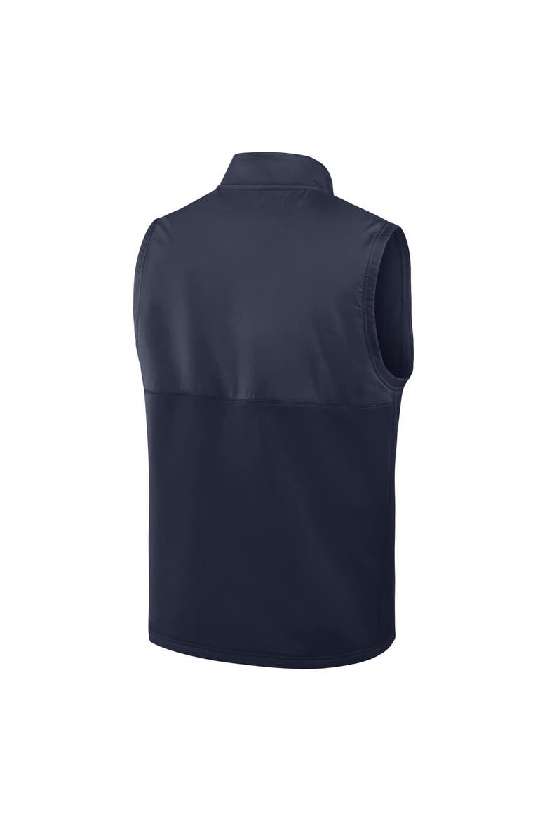 Men's Jordan Brand Navy North Carolina Tar Heels Primetime Victory Performance Full-Zip Vest, Alternate, color, Navy