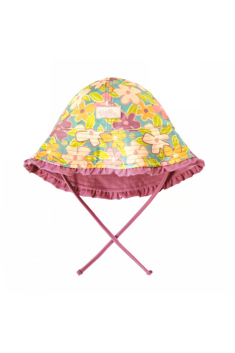 Reversible Sun Hat, Alternate, color, Playtime Garden