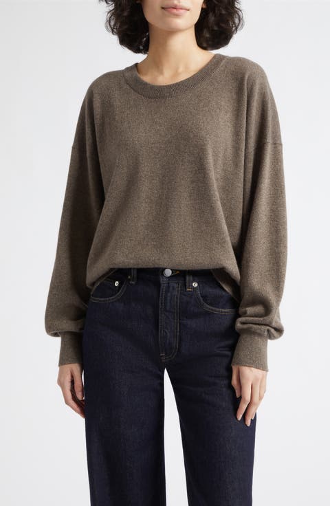 Jessie Cashmere Crewneck Sweater