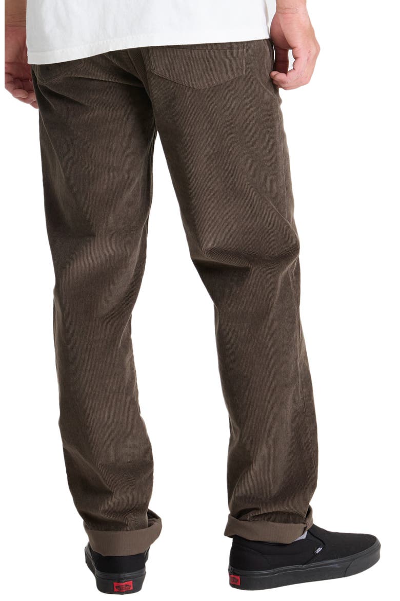 Hwy 128 Relaxed Fit Corduroy Pants, Alternate, color, DARK BROWN