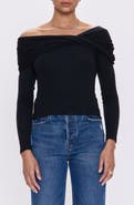 Pistola Lyra Off the Shoulder Knit Top