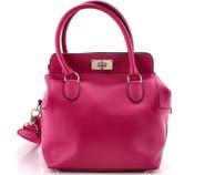 Pre-Owned Hermes Toolbox Bag Swift 20
