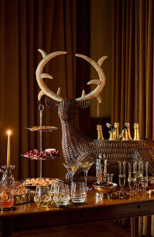 Juliska Devon Willow Stag Party Bucket In Brown