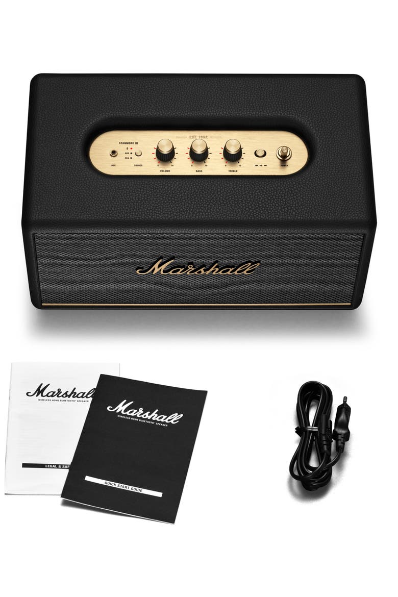 Stanmore III Bluetooth® Speaker, Alternate, color, BLACK