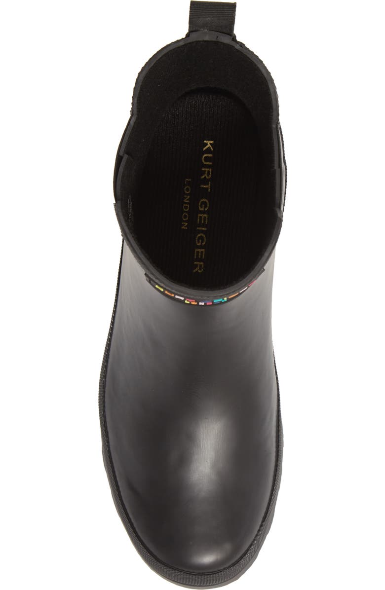 Kurt Geiger London Sleet Chelsea Rain Boot, Alternate, color,