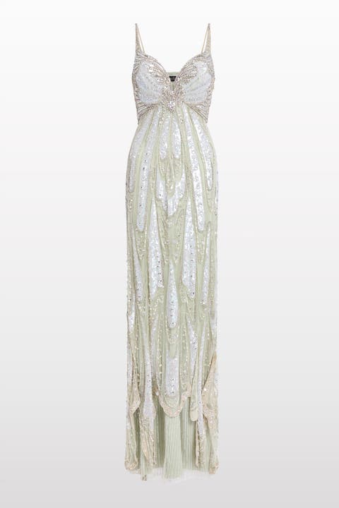 Yves Beaded Maxi Dress