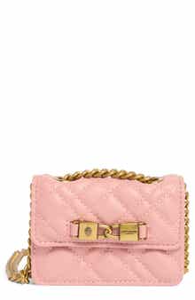 Micro Kingsley Quilted Leather Crossbody Bag