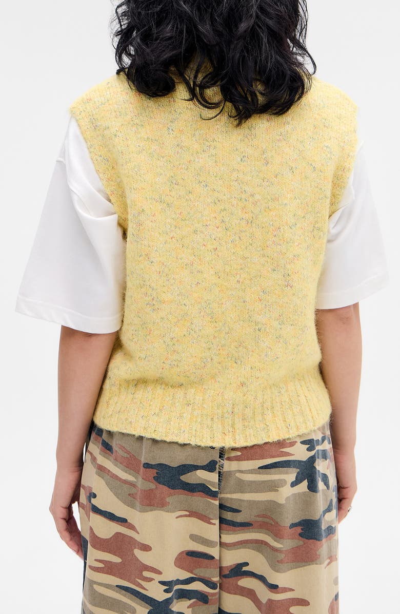 BDG Urban Outfitters Arizona Nep Sweater Vest, Alternate, color, Yellow