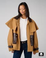 WeWoreWhat Cocoon Barn Jacket