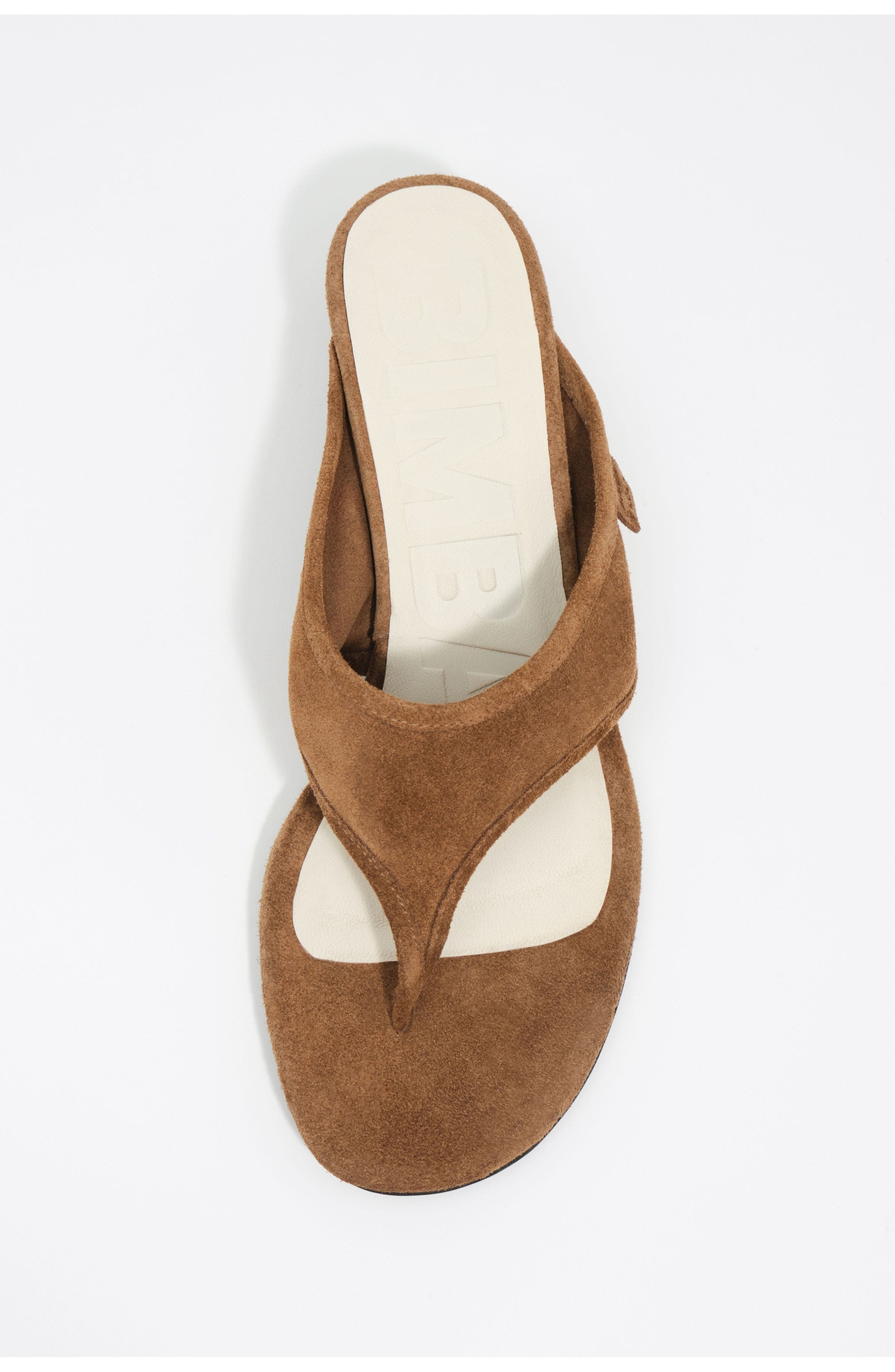 Suede Sandal with Heels, Alternate, color, TOAST