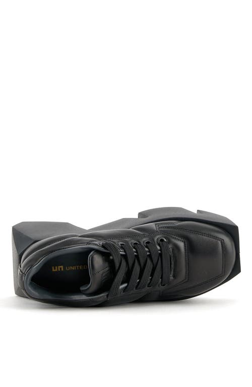 United Nude Bull Puffy Sneaker In Black