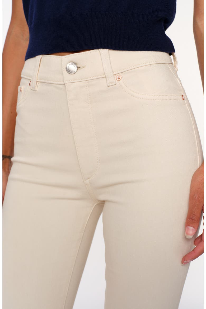 Florence Skinny Jeans, Alternate, color, FLAX