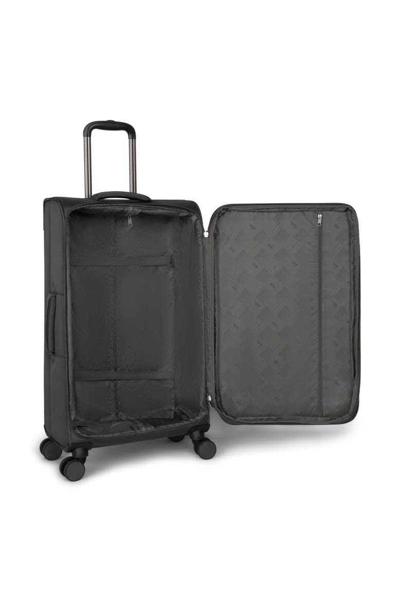 Buxton 3 Piece Set (20"/26"/30") Softside Expandable Luggage with Spinner Wheels, Alternate, color, Charcoal