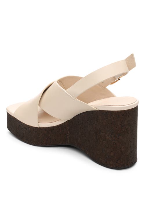 Sanctuary Nouveau Platform Wedge Sandal In Eco Natural