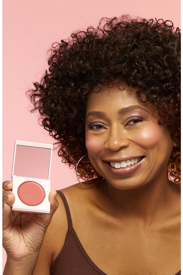 Cream Blush, Alternate, color, Pashmina - salmon rose