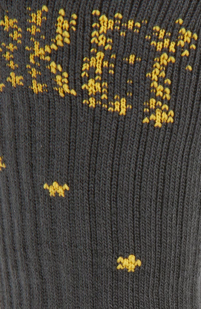 MARKET Stars Cotton Blend Crew Socks, Alternate, color, Black