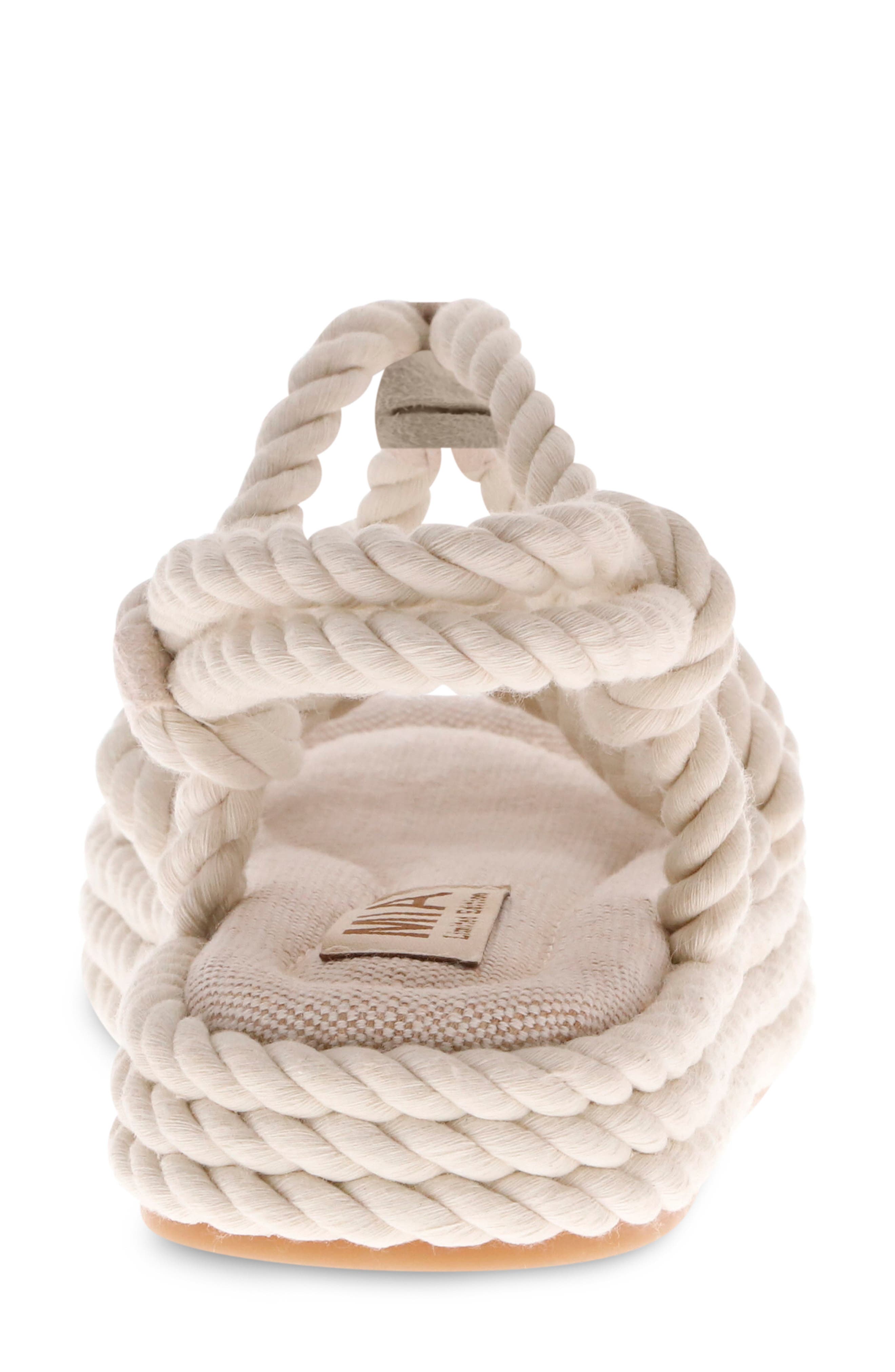 MIA Limited Edition Marquez Strappy Platform Sandal, Alternate, color, Off Whte