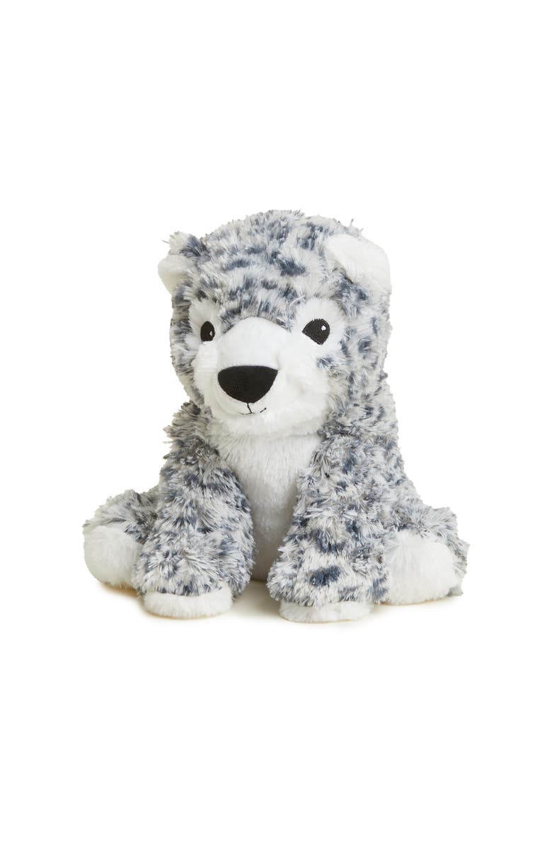 Warmies Snow Leopard Plush Toy, Main, color, Multi Color