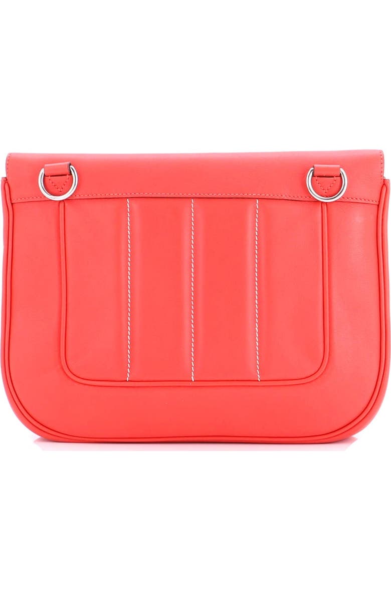 Pre-Owned Hermes Berline Bag Swift 28, Alternate, color, Rouge Tomate