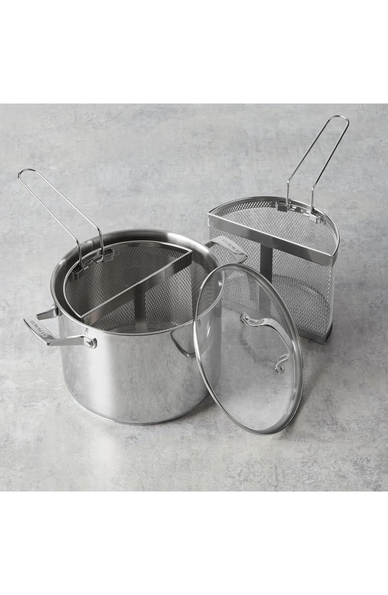 HENCKELS CUTLERY Specialities 8.5-Quart Pot, Alternate, color, Silver