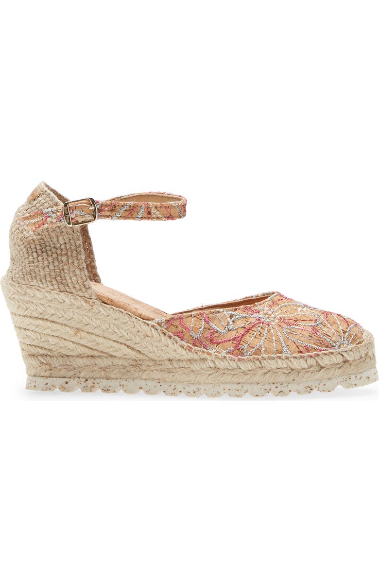Toni Pons Corfu Ankle Strap Espadrille Wedge, Alternate, color,