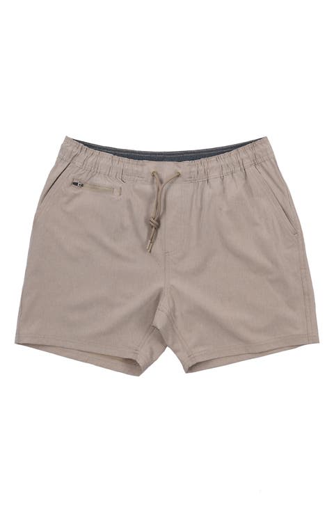 Hybrid Elastic Waist Shorts