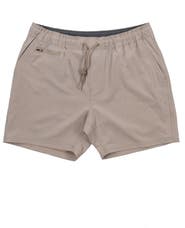 BURNSIDE Hybrid Elastic Waist Shorts