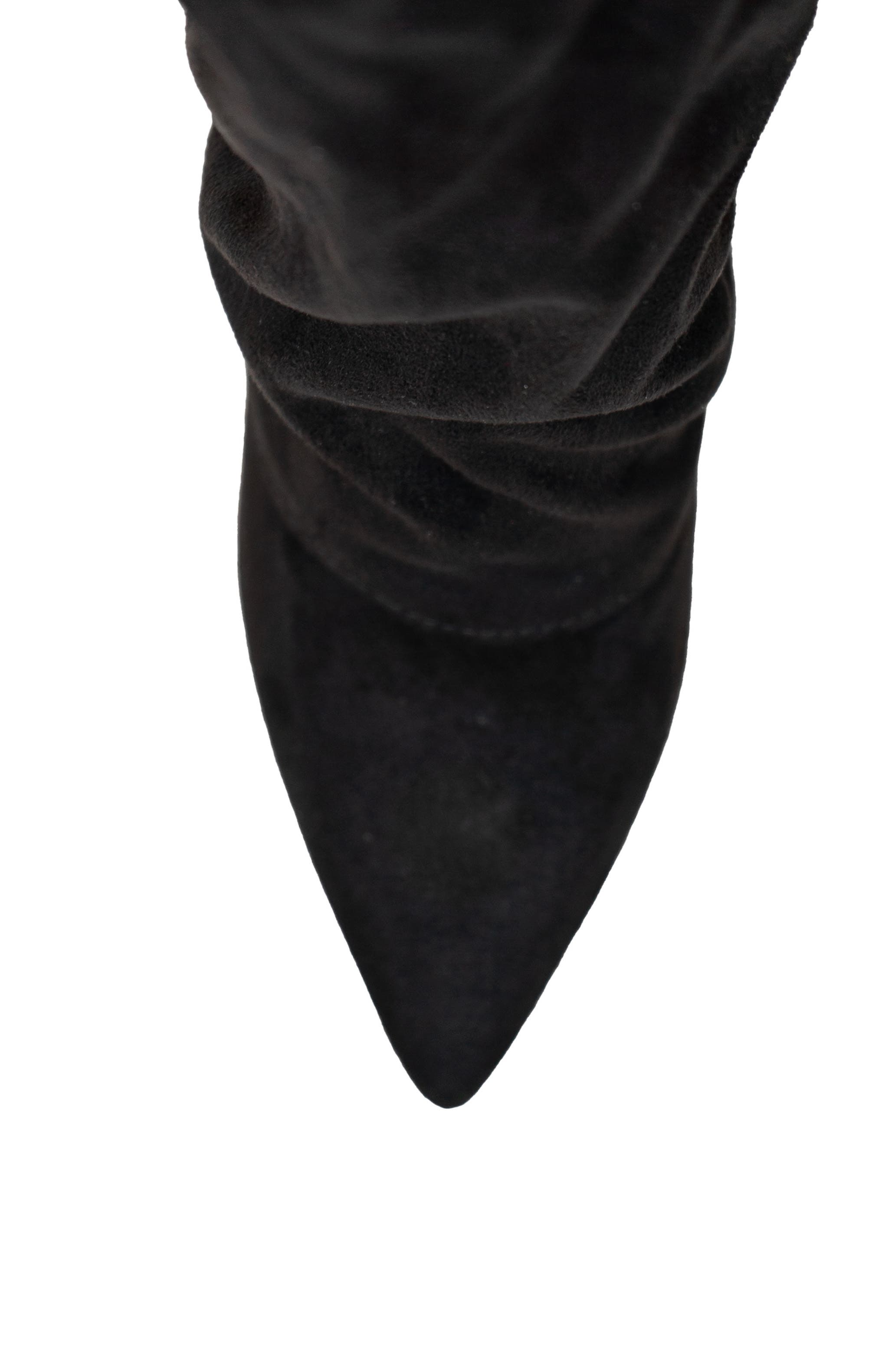 CHASE AND CHLOE Slouch Boot, Alternate, color, Black