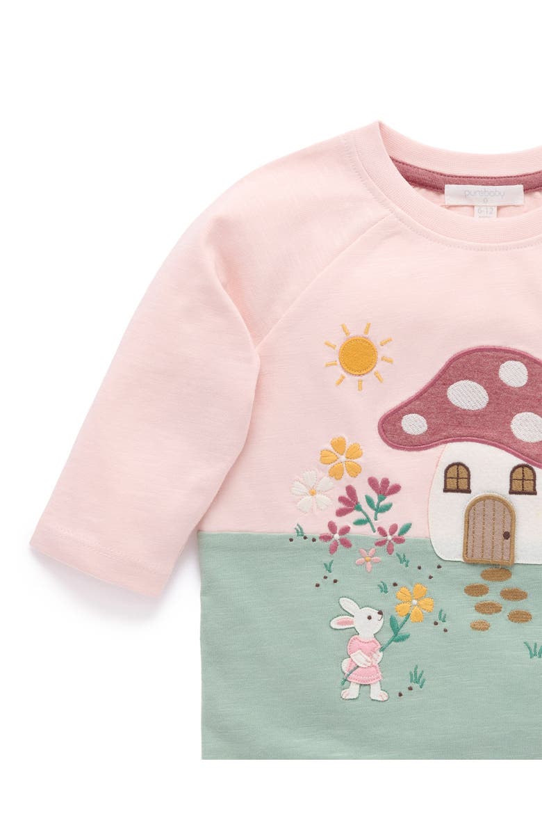 Toadstool Tee & Legging Set, Alternate, color, Sweet Pea