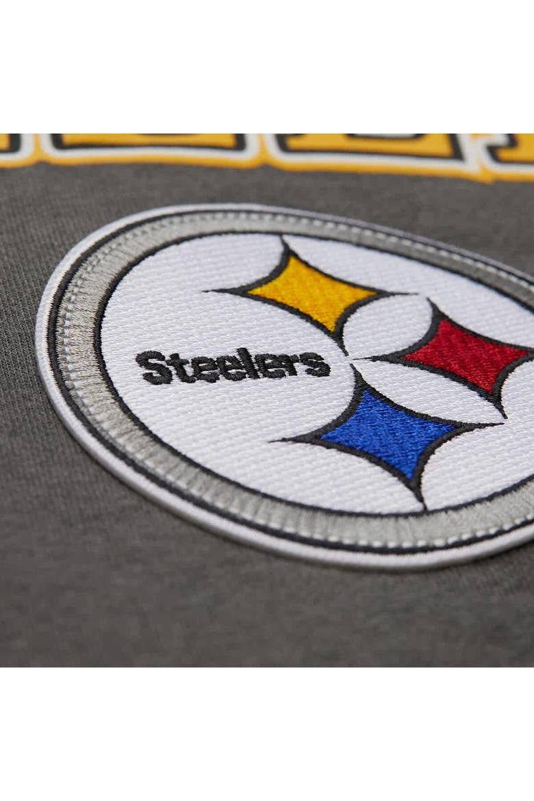 Gray Pittsburgh Steelers Slot Pullover Hoodie, Alternate, color, Gray