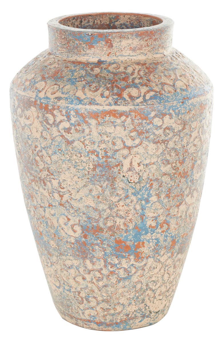 GINGER BIRCH STUDIO Red Clay Ceramic Vase, Main, color, Beige